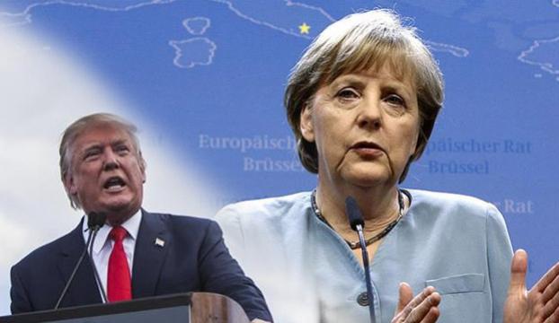 Trumptan Merkele sığınmacı eleştirisi