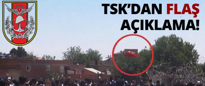 TSK'dan "Bayrak" açıklaması