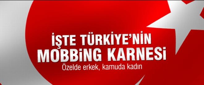 İşte Türkiye'nin mobbing karnesi!