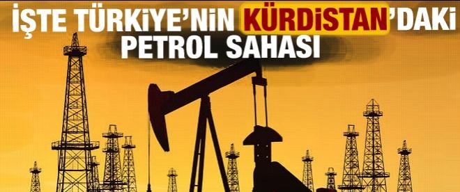 Türkiye'nin Kürdistan'daki petrol sahası