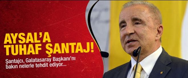 Galatasaray'da şok açıklama! Ünal Aysal'a şantaj