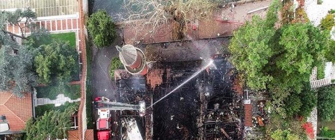 İstanbul İtfaiyesi, Vaniköy Camisindeki yangının nedenini açıkladı
