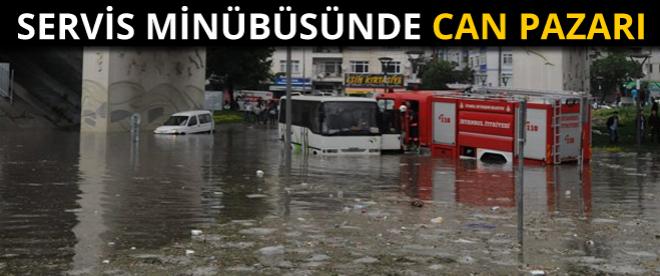 Yağmur İstanbul'u felç etti!