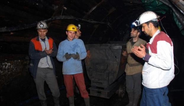 Zonguldaklı madenciler Karamanı unutmadı